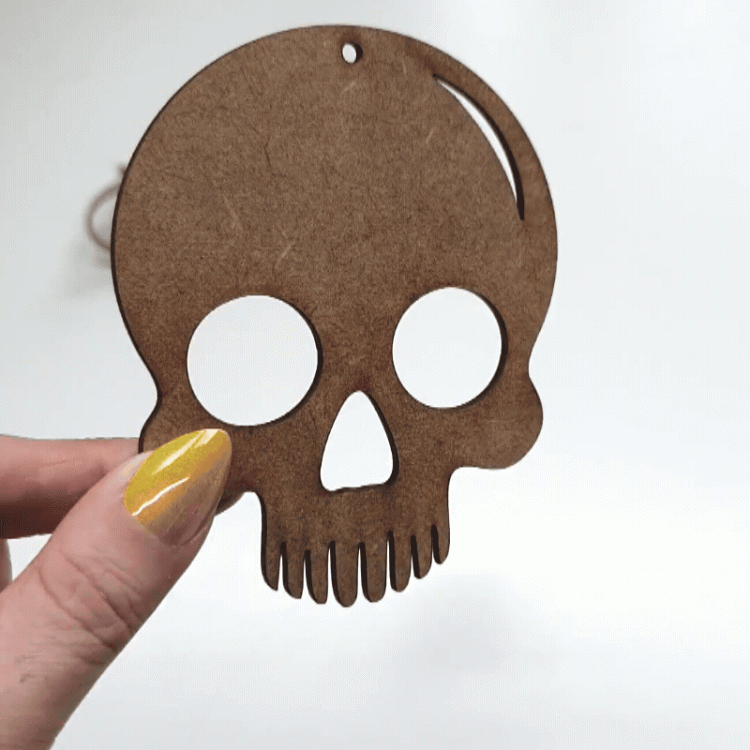 Decorate Your Own Skull Bunting 💀